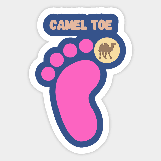 Camel toe Sticker by Retuscheriet AB